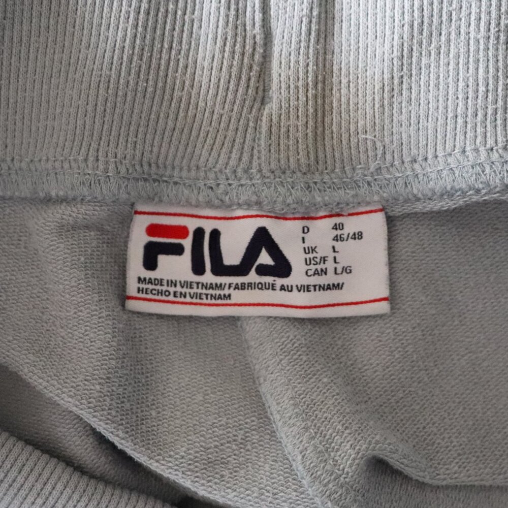 Fila Men's Blue Sz L Athletic Fleece Pull On Casual Stretch Sweatpant Joggers - Picture 9 of 11